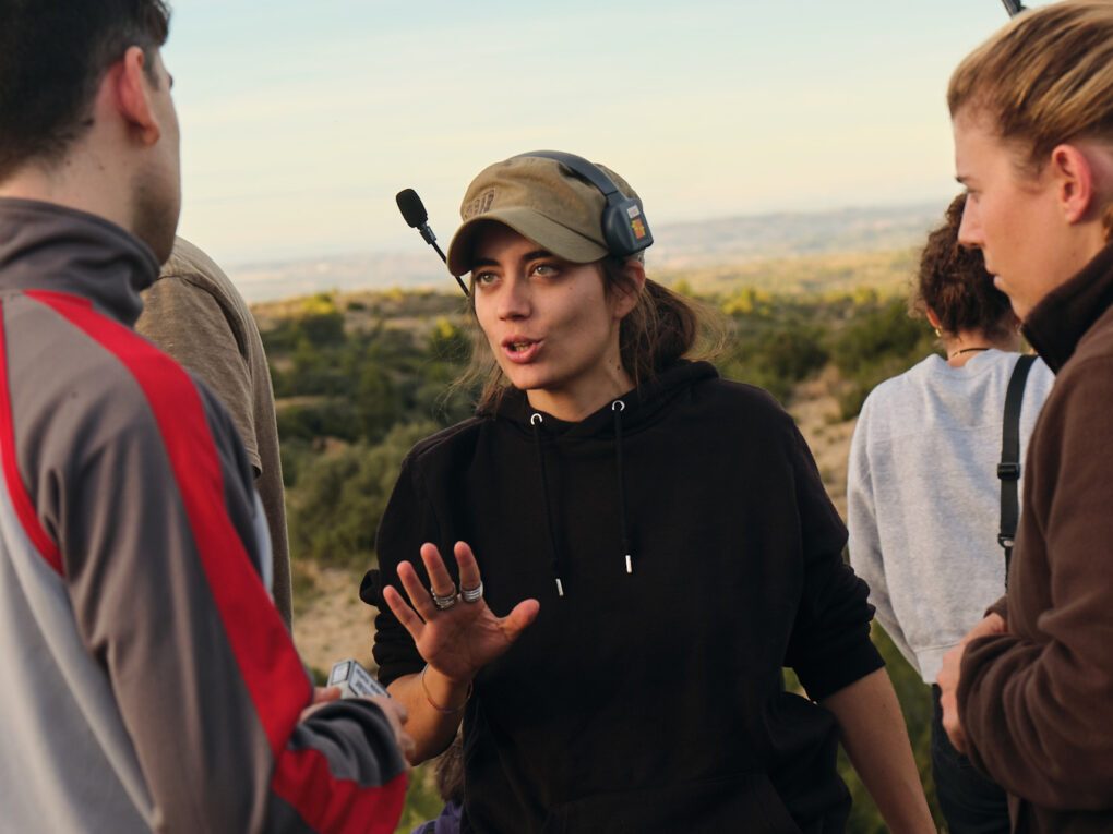 Gemma Blasco durante el rodaje de La Furia, nominada a Dirección Novel en los Premios Goya 2026