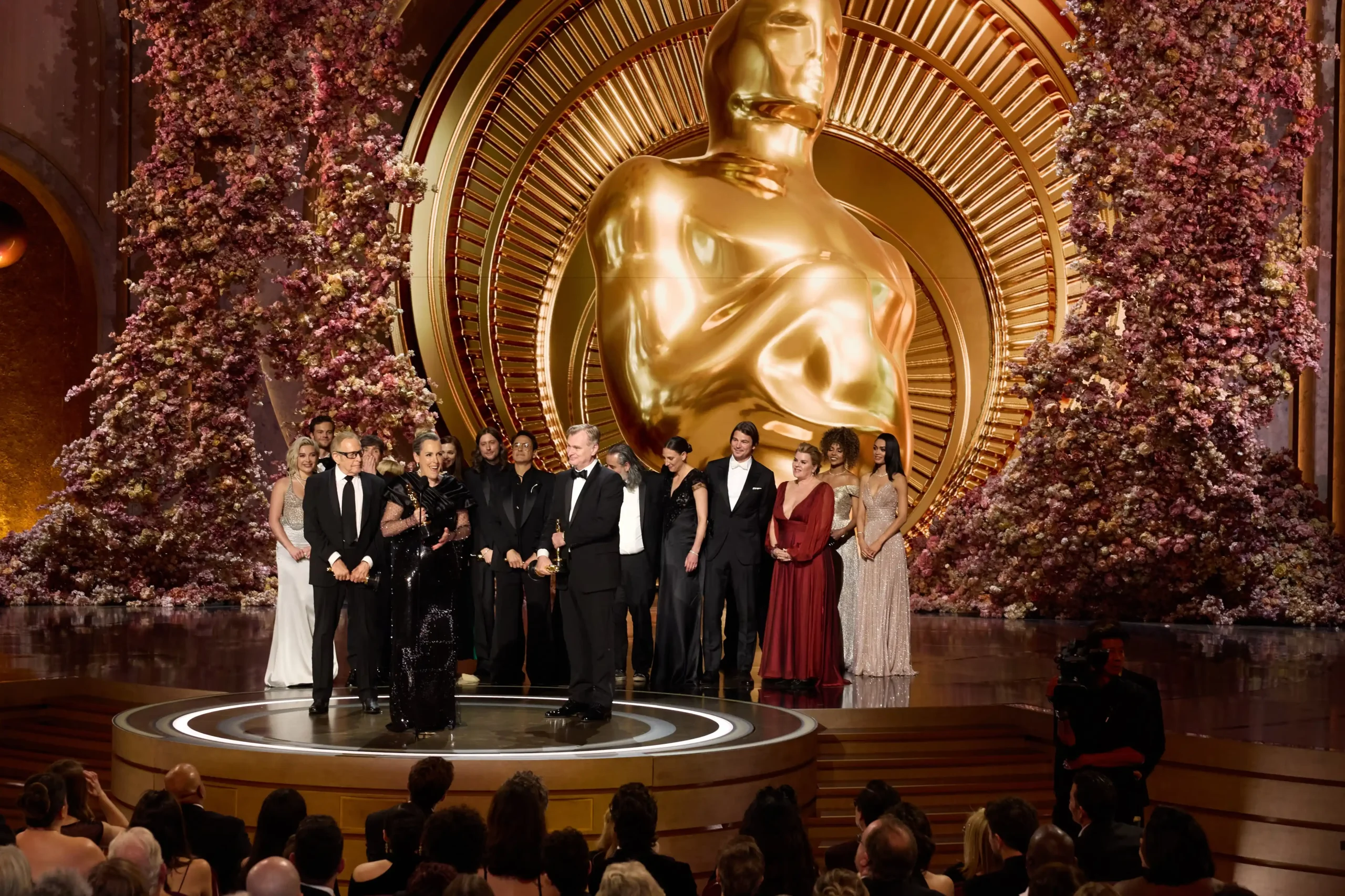Ceremonia de los Premios Óscar en el escenario de la Academia de Hollywood